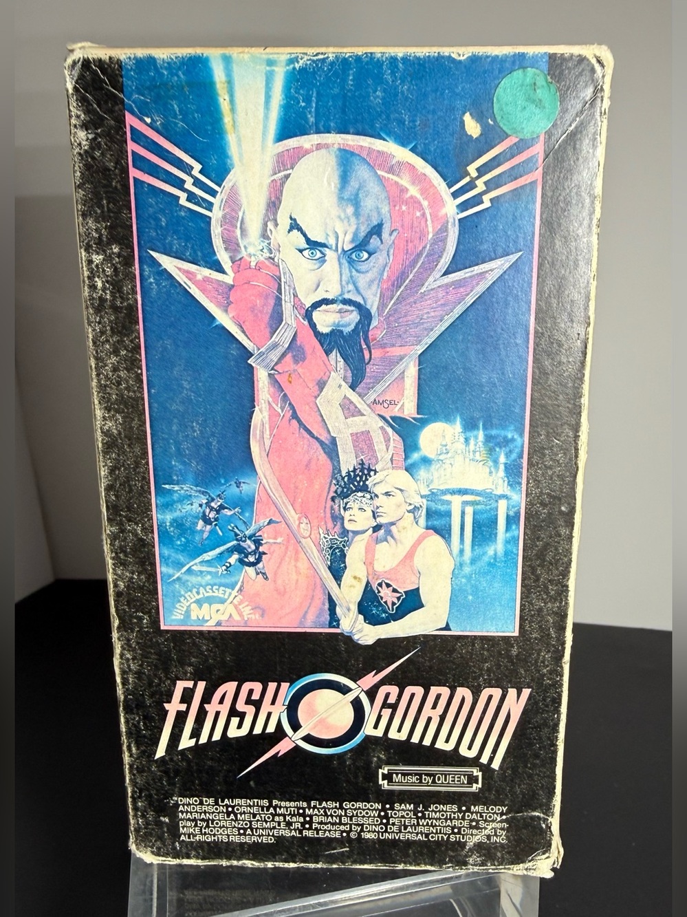 Vintage Flash Gordon VHS (1981 First Edition) MCA Rainbow Release Cult Classic